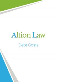 Dept Costs | Specialist Commercial Law Milton Keynes